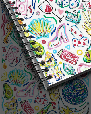 Doodles Spiral Notebook