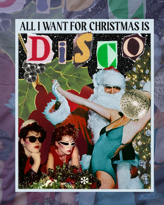 Disco Christmas Print