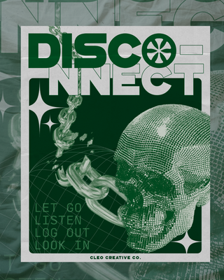 DISCOnnect Poster Green