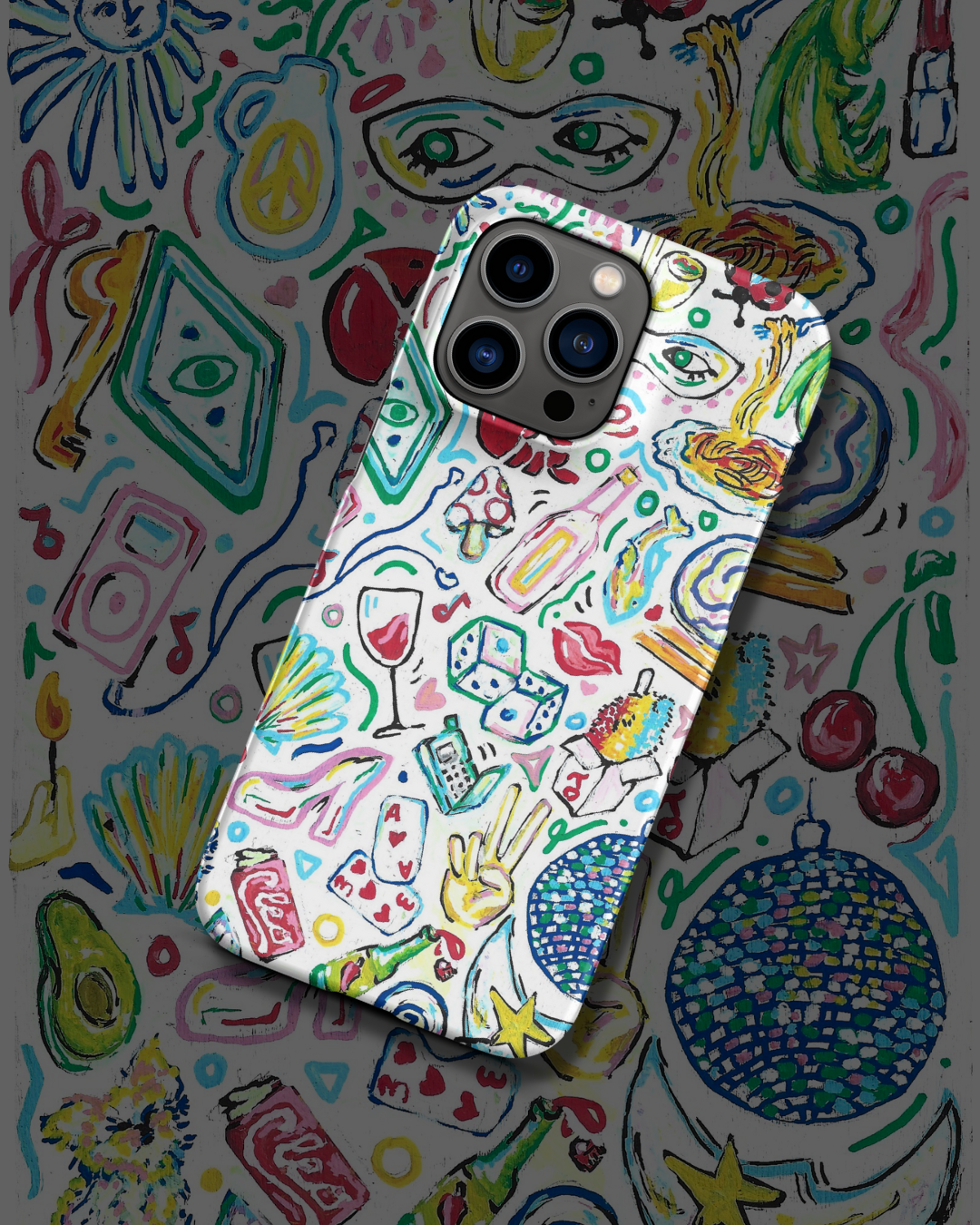 Doodles iPhone Case