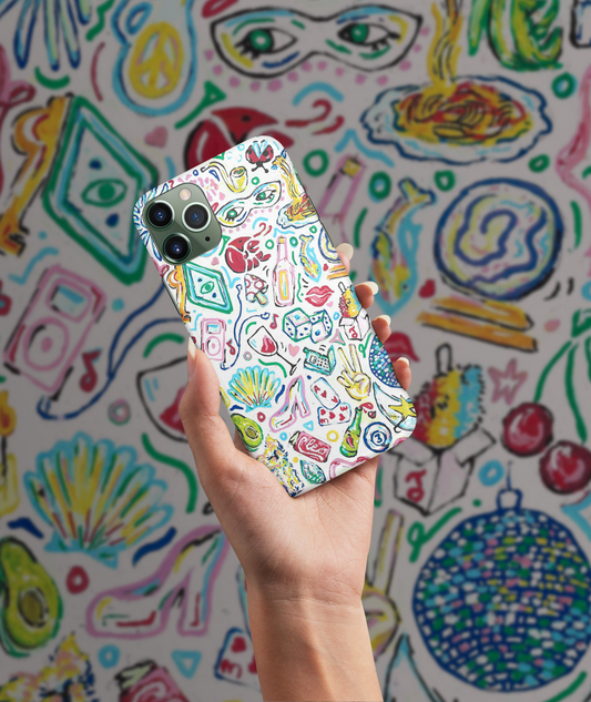 Doodles iPhone Case