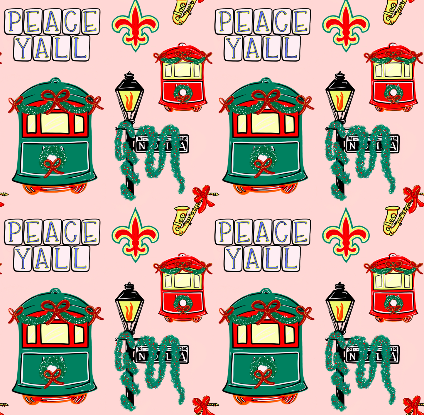 Peace Y'all * Gift Wrapping Paper Pack ☺